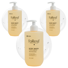 FoRest 清新馬鞭草低刺激沐浴乳, 500ml, 3個
