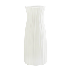 小麥購物 北歐簡約摺紙花瓶 L2000, 北歐白