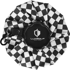 luxgolf 棋盤格防水塗層高爾夫專用冰袋 5.7 x 22 cm, 1個