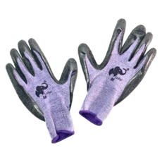 Lofor 樂活生活家 高彈力沾膠止滑手套/防滑手套/工作手套 S, 顏色隨機, 4雙