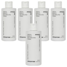 INNISFREE 青麥去角質化妝水, 250ml, 5瓶
