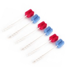 Poeta 軟瓶刷套裝 2 x 3p, 粉色, 藍色, 1套