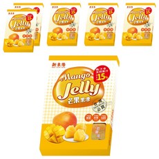新東陽 芒果果凍, 梅汁含15%天然果汁, 500g, 6盒