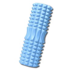 던핏 돌기 지압 마사지 폼롤러, 블루, 1개