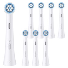 Oral-B 歐樂B iO 電動牙刷替換刷頭 溫和護理 白色, 單一商品, 8個
