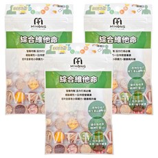 MIHONG 米鴻生醫 綜合維他命, 30顆/袋, 500mg, 3包