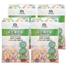MIHONG 米鴻生醫 綜合維他命, 30顆/袋, 500mg, 4包
