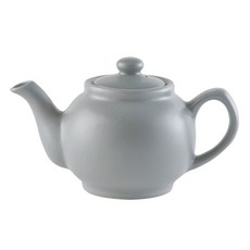 프라이스앤캔싱턴 매트 티포트 2컵, 그레이, 450ml, 1개