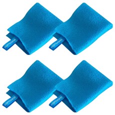 Namu-N 沐浴巾, 藍色, 1入, 4個