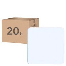 Neon 台灣霓虹 強力奈米耐高溫雙面貼片 Set 20片, 承重約400g, 黏力強, 不傷牆面, 1組