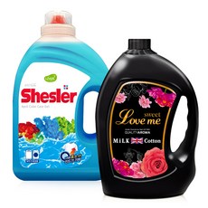 ATO Safe 高濃縮洗衣精 3.05L+Sweet Love Me柔軟精 3.06L, 1組