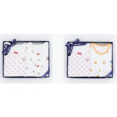 타티네쇼콜라 아동용 긴팔 내의 선물 2종 세트