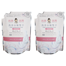 LION 獅王 趣淨 敏弱肌專用洗手慕斯 補充包, 400ml, 2包