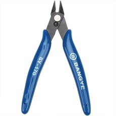 精細切割塑膠模型零件組裝斜口鉗鉗子工具 BY-170, 07 Bangye 藍色 170