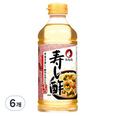 오타후쿠 스시스 초밥용 식초, 6개, 500ml