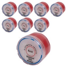 아쿠아듀오 샤워기 헤드 SF-580VT & 980VT & 815 & 850 전용 3차 비타민 리필 필터, 8개, 장미