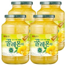 담터 꿀레몬차, 1kg, 1개입, 4개
