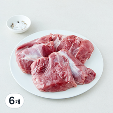 도뜰 한돈 사태 수육용 (냉장), 6개, 2kg