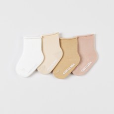 KIDS CLARA 快樂王子滾動襪 4 件套