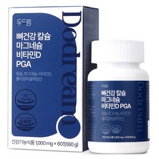 韓國 dodream 骨骼健康 鈣 鎂 維他命D PGA, 1個, 60錠