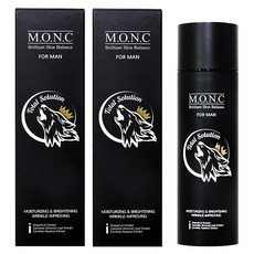 M.O.N.C 男士保濕亮白撫紋護膚露, 2個, 130ml