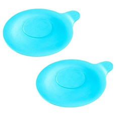 Hanbomnuri 浴缸塞 洗手檯地板排水口矽膠蓋 2入, 藍色