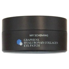 MY SCHEMING 我的心機 石墨烯玻尿酸潤澤膠原眼膜, 60片, 1罐