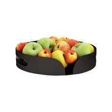 Bluesun旋轉調味料收納圓形小罐, 黑色的, 1個