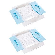 Block Mart 瀝水折疊籃 2入, 藍色