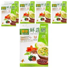 Smile99 纖莉子 藜麥鮮蔬粥 香椿海帶芽風味, 超級全營養食物, 無味精/無防腐劑/無人工色素, 純素, 台灣製造, 150g, 6盒