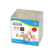 JOEN 黃杉木積木*100入 單色, 單一顏色