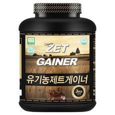 제트리션 유기농 제트게이너 프로틴파우더 초코, 1개, 3kg