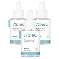 어퓨 마데카소사이드 테트라좀 시카 앰플, 30ml, 3개