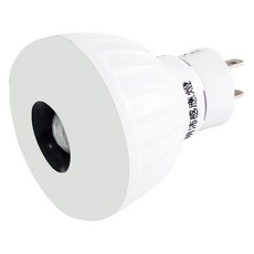 明沛 LED紅外線5W感應燈 插頭款, 移動感應式LED燈泡, 白光-F6500, 黃光-3500K, MP4695, 1件