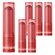 INNISFREE 晨露粉嫩潤唇膏, 04 Rose Brick, 3.2g, 6支