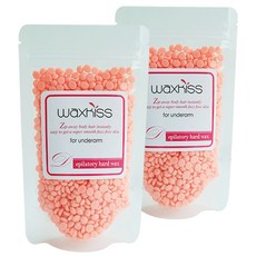 왁스키스 셀프왁싱 하드왁스 겨드랑이용, 100g, 2개