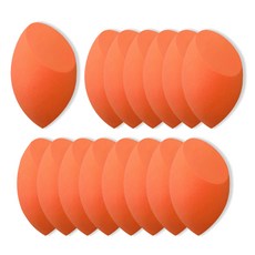 GRAFEN 斜切美妝蛋化妝粉撲, 單一顏色, 15個