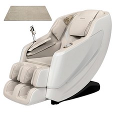 제스파 누엘로 전신 동시 안마의자 + 러그 세트 방문설치, 혼합색상(안마의자), 랜덤발송(러그), ZPC2290