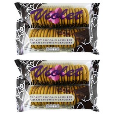 Violet 巧克力三明治夾心餅乾, 165g, 2包