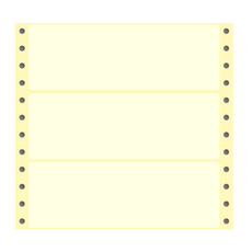 華麗牌 電腦列印標籤 單排 WL-5018Y 黃色, 1格, 450張