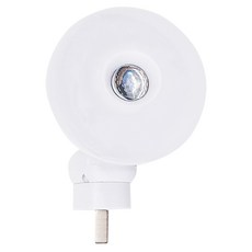 明沛 720度旋轉自動光感 LED小夜燈 MP7405-2 直徑6 x 13cm 62g, 黃光