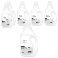 한나 순소유 세탁 표백 과탄산소다 가루형, 500g, 6개