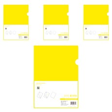 Eco Chungwoon L型文件夾, 黃色, 40入