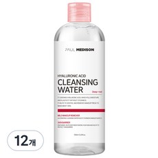 폴메디슨 히알루론산 클렌징 워터, 510ml, 12개