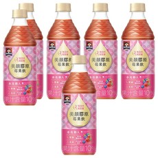 QUAKER 桂格 美顏膠原莓果飲, 450ml, 6瓶