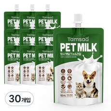 탐사 반려동물 펫밀크, 눈&관절, 150ml, 30개