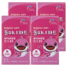 dolphini 孩童用薏仁錠, 100顆, 4罐