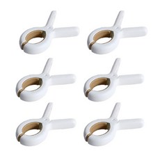 제이포 투톤 대형 빨래집게, 혼합 색상, 12개