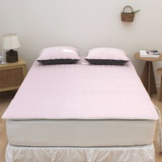 CHOUETTROOM 超細纖維水暖床墊套, 粉色