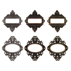 한가람 TH 장식 ornate plates book plates, 혼합 색상, 1세트
